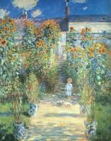 Monet, Claude Oscar - The Artist's Garden at Vetheuil
